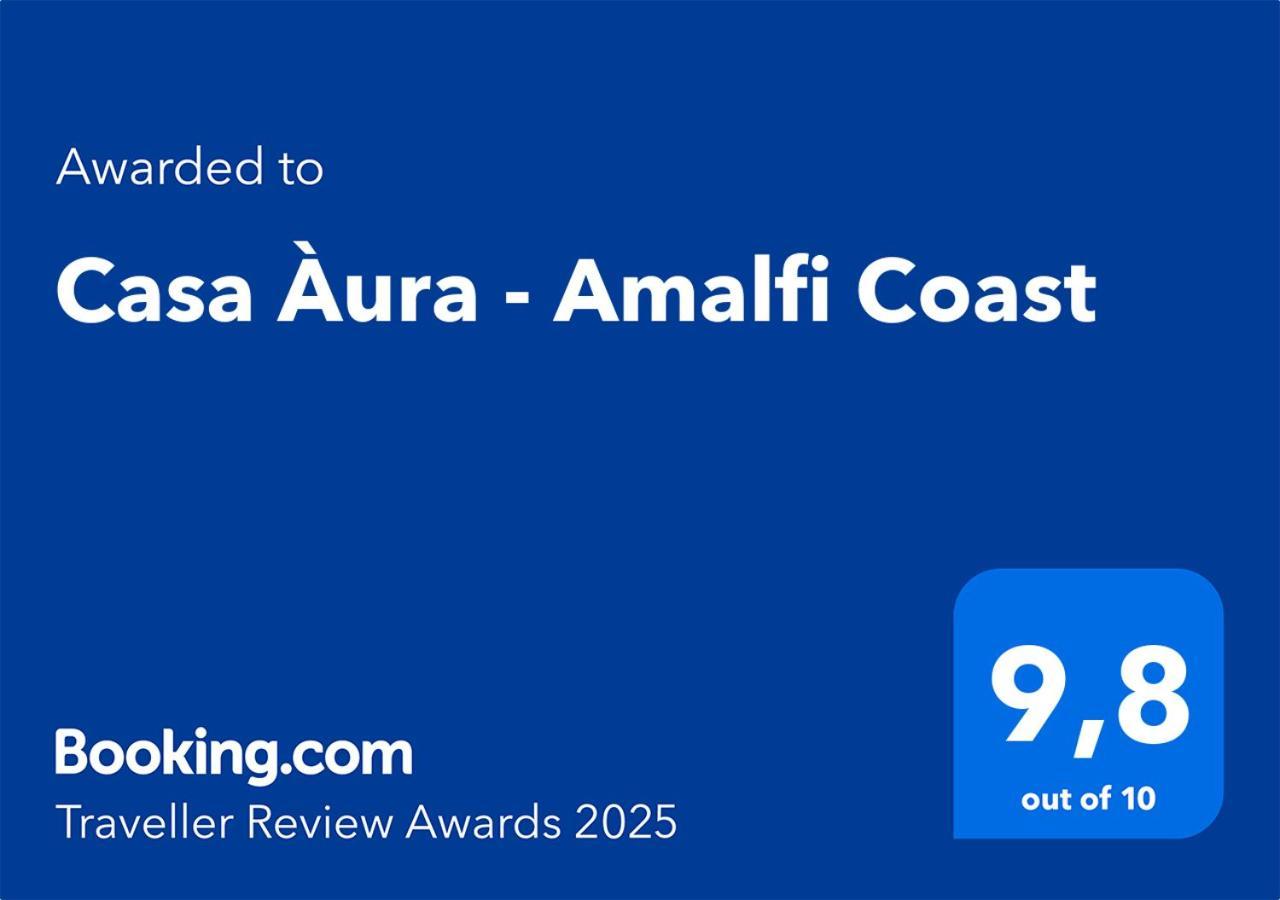 Casa Aura - Amalfi Coast Apartment Maiori Luaran gambar